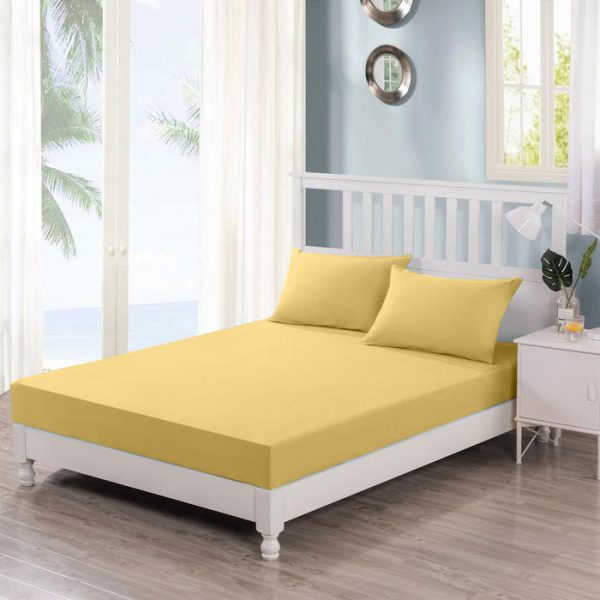 Fitted Cotton Bed Sheet - Image 2