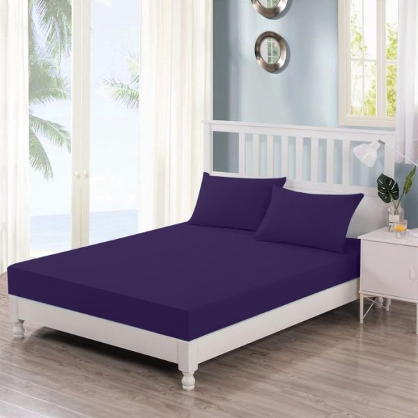 Fitted Cotton Bed Sheet - Image 5